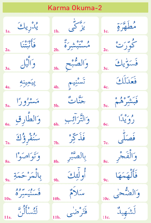 Kuran Elif Ba Al t rma Ve rnekler Kunfeyekun