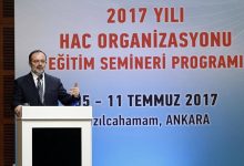 Diyanet İşleri Başkanı Görmez, hac organizasyonunda görev yapacak sağlık personeliyle bir araya geldi