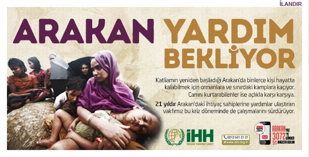 Arakan Yardımlarınızı Bekliyor