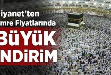 Diyanet’ten umre fiyatlarında büyük kampanya