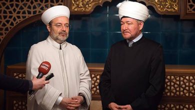 Diyanet İşleri Başkanı Görmez, Moskova’da Ravil Gaynutdin ile bir araya geldi