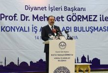 Diyanet İşleri Başkanı Görmez, Konya'da iş adamlarına seslendi