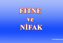 FİTNE VE NİFAK
