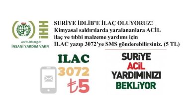 Suriye İdlip ACİL İnsani Yardımınızı Bekliyor!