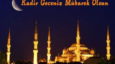 Kadrimizi Yücelten Gece Kadir Gecesi