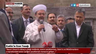 “Ezan, bağımsızlığın en büyük simgesidir”