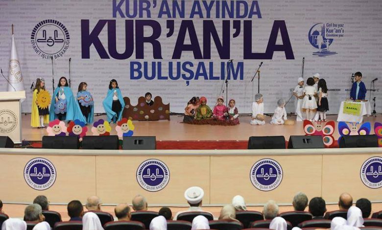 "Yaz Kur'an kursları, milletimizi tarih sahnesinde sürekli kılacak kimliği inşa eder…"