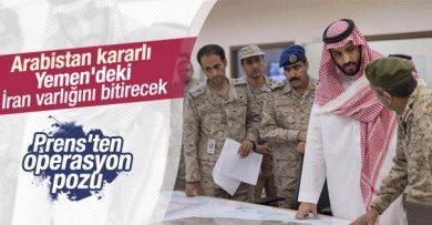 Prens Muhammed bin Salman'dan operasyon pozu