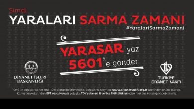 Şimdi Yaraları Sarma Zamanı!