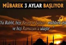 Üç aylar ne zaman başlıyor? Regaip Kandili ne zaman?