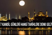 Üç Aylar 2017 ne zaman? Regaib Kandili 2017 ne zaman? Kandil günleri tarihleri